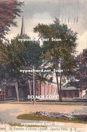 Postcard of former church, undated.