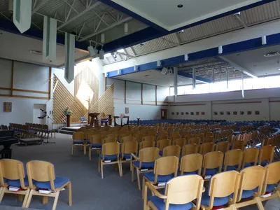 Seen from back left corner.