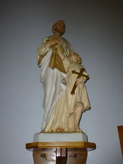 St. Joseph statue.