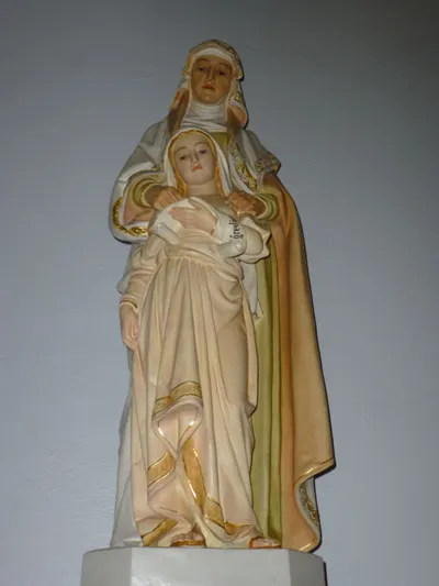 St. Anne statue.
