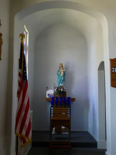 Left side shrine.