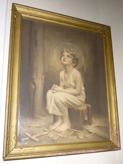 Christ as a youth.