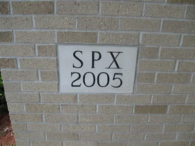 Cornerstone for the addition.