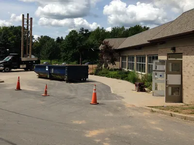 Former church demolished, Aug. 6, 2015.