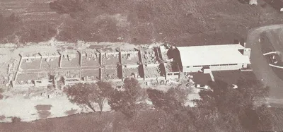 Construction of school, late 1950s-early 1960s. Source: The Story of Ten Years - St. Pius X Church 1954-1964