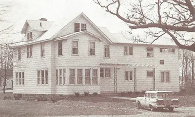 Rectory with additions. Source: The Story of Ten Years - St. Pius X Church 1954-1964
