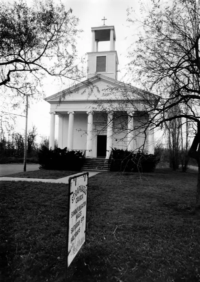 Exterior of church, 1977. Source: Diocese of Rochester Archives