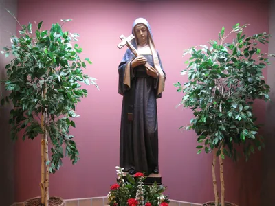 Statue of St. Rita.