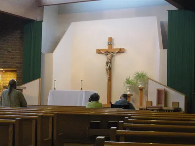 Interior prior to renovation.