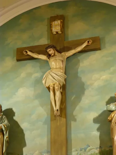 Crucifix.