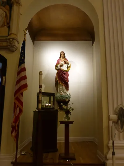 Left side shrine.
