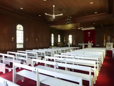 From back right corner.