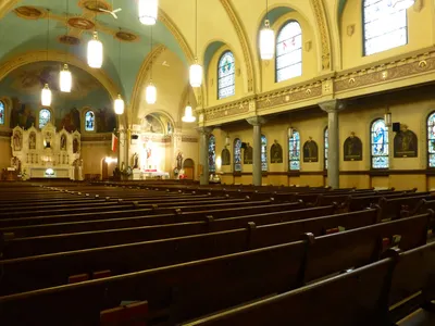 From back left corner.