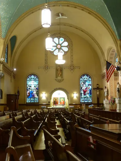 Left transept.