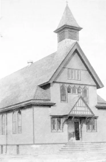 Exterior of original church. Source: Rochester History - Seeking Prosperity: A Brief History of Rochester's Polish American Community
