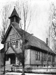 Another photograph of the original church.