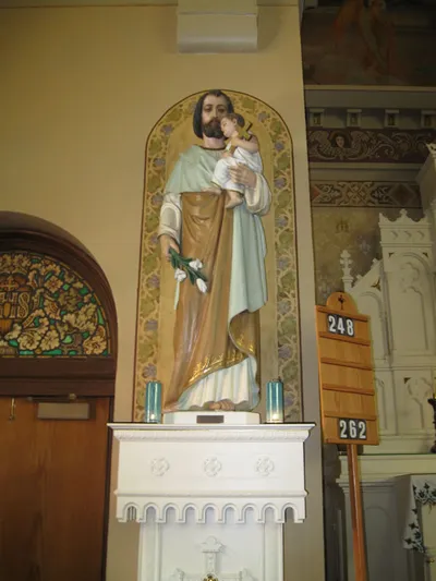 Statue of St. Joseph.