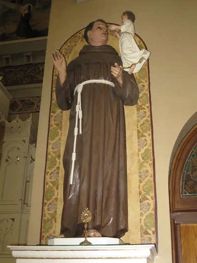 Statue of St. Anthony.
