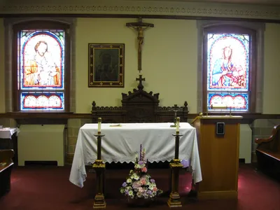 Chapel interior.