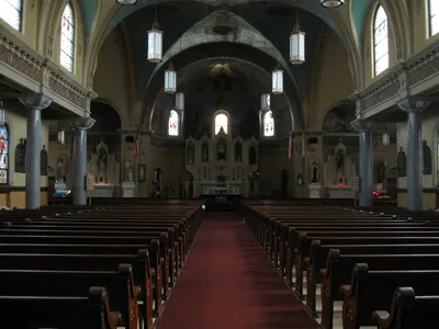 Interior, no lights.