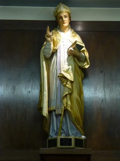 Statue of St. Stanislaus.