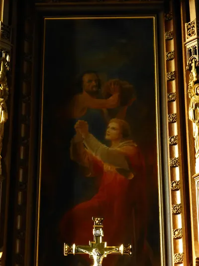 St. Stephen painting.