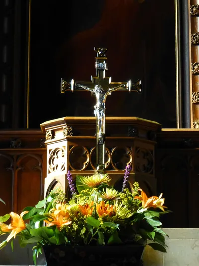 Crucifix.