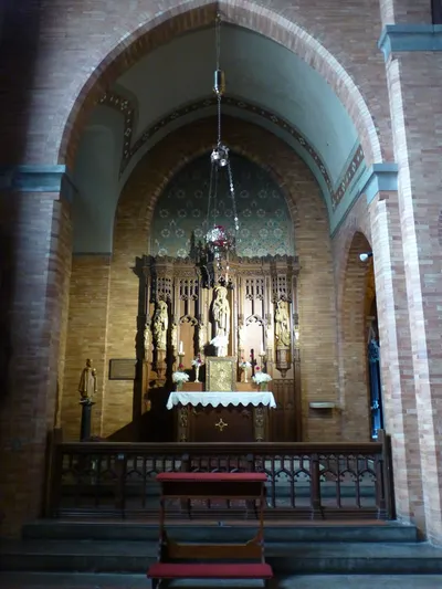 Left shrine.