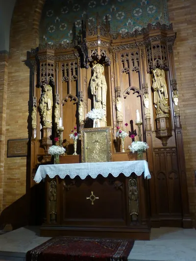 Left side altar.