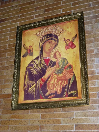 Our Lady of Perpetual Help icon.
