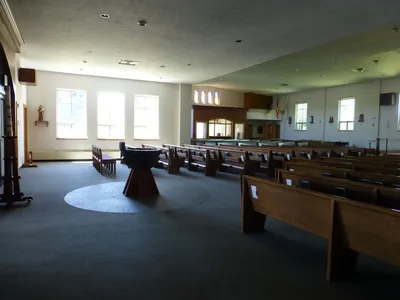 Baptistry seen from right side.