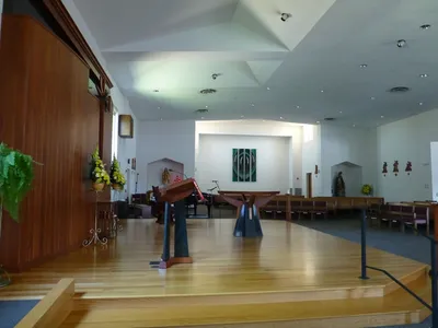 Sanctuary from left side.