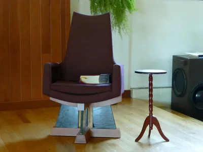 Celebrant's chair.