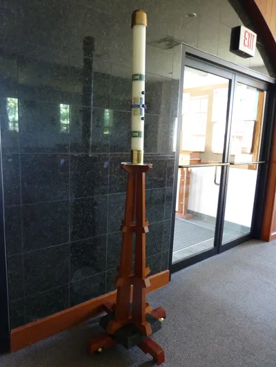 Paschal candle.