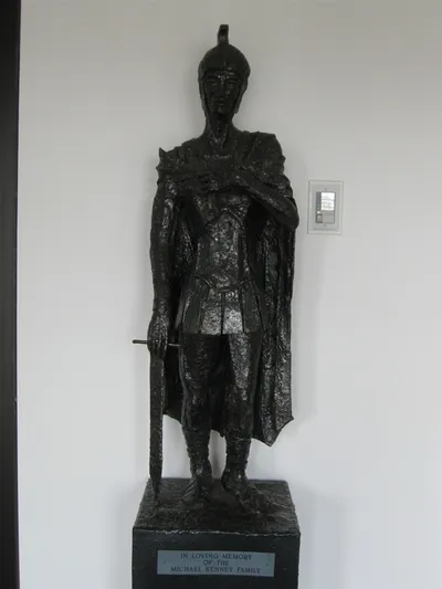 Statue of St. Theodore.