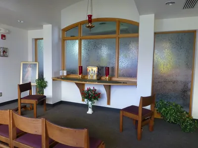View of the chapel.