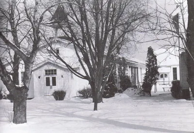 Another photograph of the former church, 1960s-1970s.