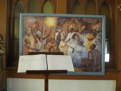 Pentecost painting.