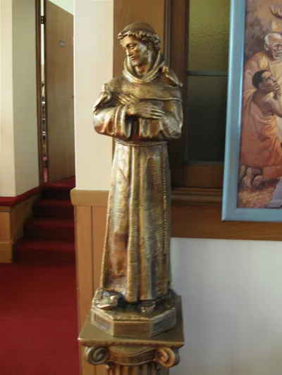 Statue of St. Francis.