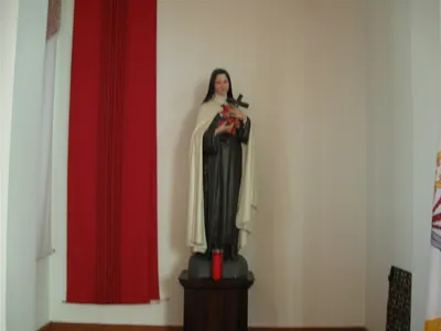 Statue of St. Theresa.