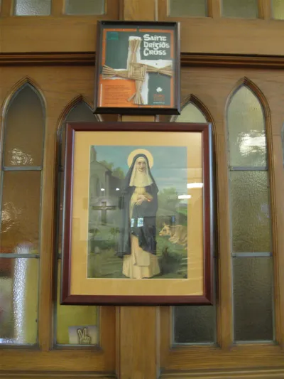 Painting of St. Bridget.