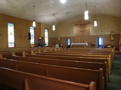 From back right corner.