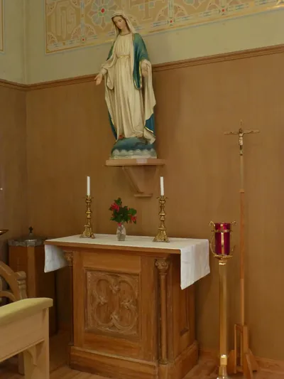 Left side altar.