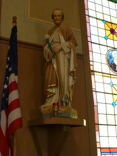 Statue of St. Joseph.
