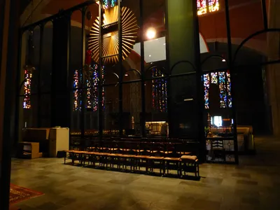 Choir and adoration area.