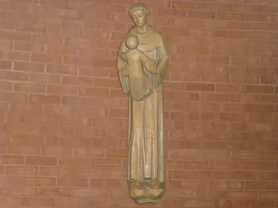 St. Anthony statue.