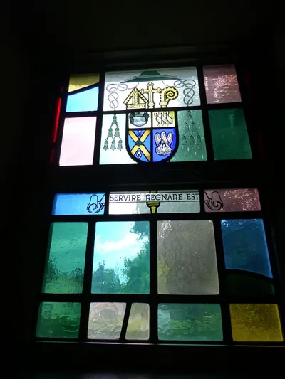 Crest of +Bp. J. Francis O'Hern.