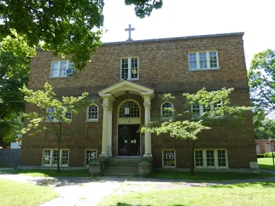 Front of the former church/school.