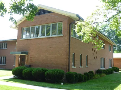 Parish office building.