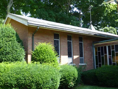 Adoration chapel.